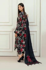 Libaas by Zimal 3PC – Digital Printed Lawn Shirt & Trouser with Monar Dupatta – LBZLP-9777