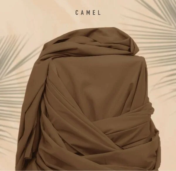 Libaas by Zimal - Unstitched Men's Premium Wash & Wear Full Suit - Camel - LBZWW2981