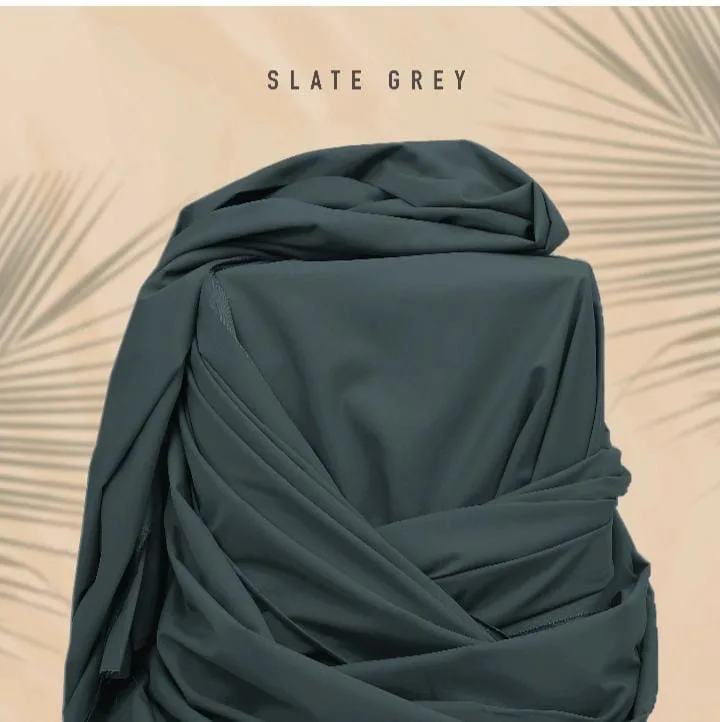 Libaas by Zimal - Unstitched Men's Premium Wash & Wear Full Suit - Slate Grey - LBZWW2998